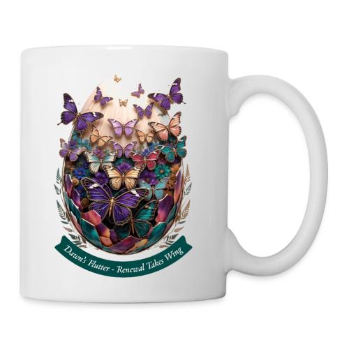 Easter Dawn's Flutter Butterfly T Shirt, Gift - Coffee/Tea Mug