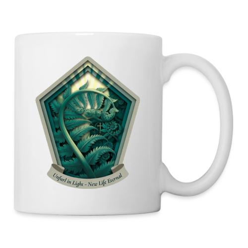 Easter Unfurl in Light Fern T Shirt, Spring Gift - Coffee/Tea Mug