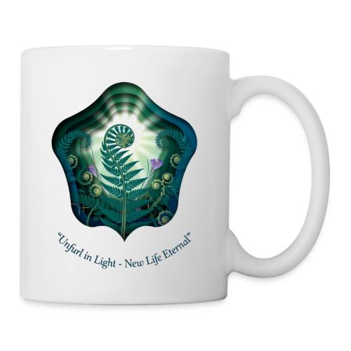 Easter Unfurl in Light Resurrection T Shirt, Gift - Coffee/Tea Mug