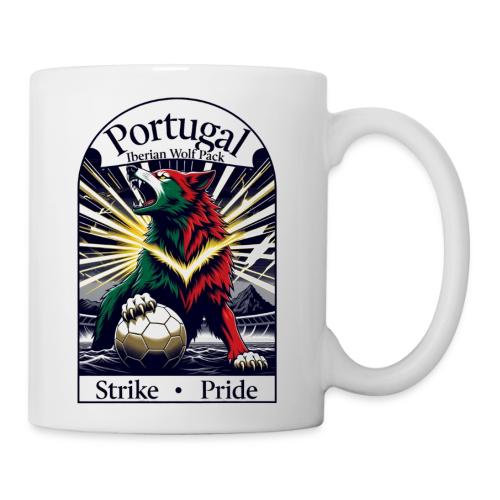 Portugal Iberian Wolf Soccer T Shirt, Pride Gift - Coffee/Tea Mug