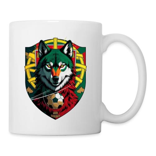 Portugal Iberian Wolf Soccer T Shirt,Football Gift - Coffee/Tea Mug