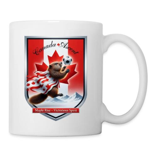 Canada Beaver Ascent T-Shirt, Canadian Pride Gift - Coffee/Tea Mug