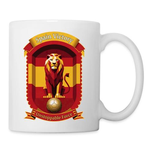 Spain Lion Victory T-Shirt, Flag Pride Crest Gift - Coffee/Tea Mug
