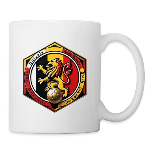 Belgium Lion Valor T-Shirt, Belgian Pride Gift - Coffee/Tea Mug