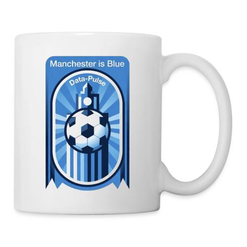 Manchester is Blue Soccer City T Shirt, Apparel - Coffee/Tea Mug