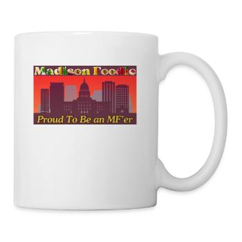 Madison Foodie Skyline - Coffee/Tea Mug - white - Right