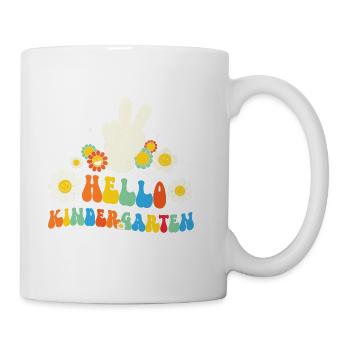 Hello Kindergarten Back to School Kindergarten - Coffee/Tea Mug - white - Right