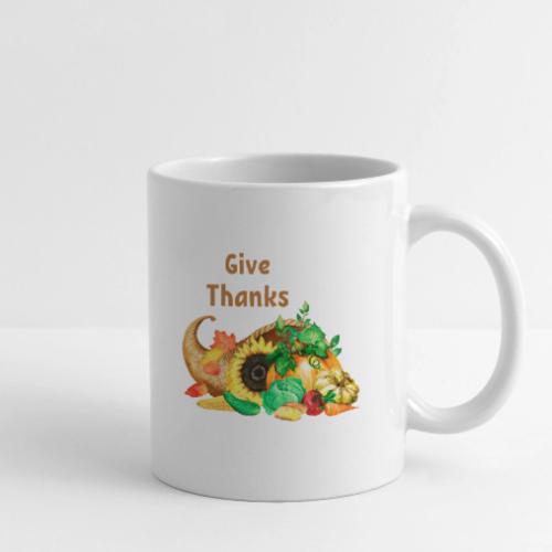 Give thanks - Coffee/Tea Mug