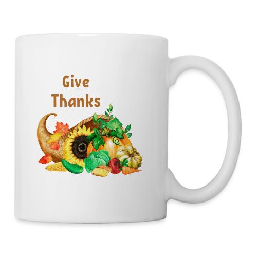 Give thanks - Coffee/Tea Mug