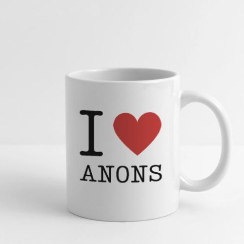 I <3 ANONS - Coffee/Tea Mug