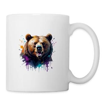 Wild Kingdom! - Bear - Coffee/Tea Mug - white - Right