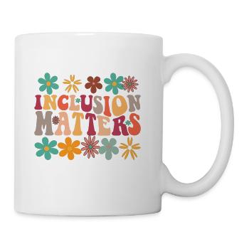 Inclusion Matters - Coffee/Tea Mug - white - Right