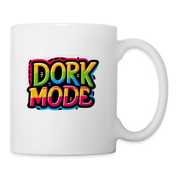 Dork Mode 5 - Coffee/Tea Mug - white - Right