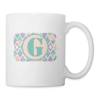 g letter. - Coffee/Tea Mug - white - Right