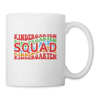 Kindergarten Squad - Kindergarten Teacher - Coffee/Tea Mug - white - Right