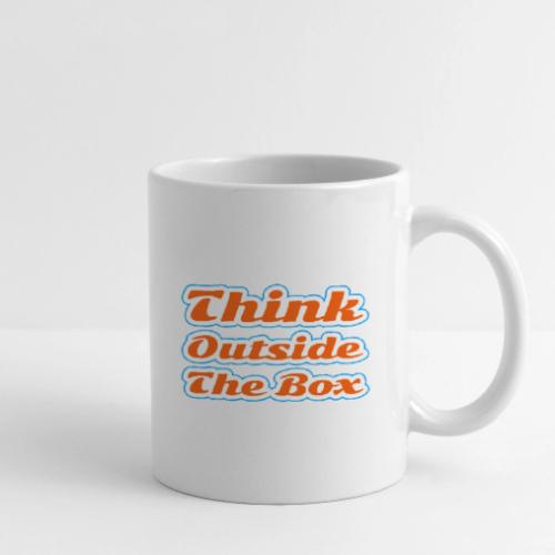 Think Outside the Box — Creative Mindset Script - Coffee/Tea Mug