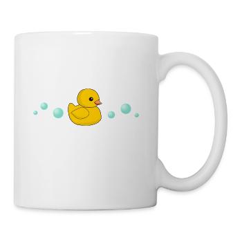 Rubber Ducky - Coffee/Tea Mug - white - Right