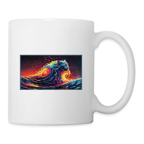 Wavecat Firelight Wave - Coffee/Tea Mug