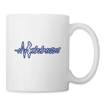 Paramedic Asp Beat Outline - Coffee/Tea Mug - white - Right