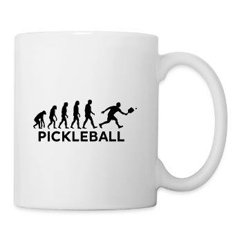 Pickleball Art for Men Women - Coffee/Tea Mug - white - Right