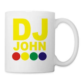 DJ John - Coffee/Tea Mug - white - Right