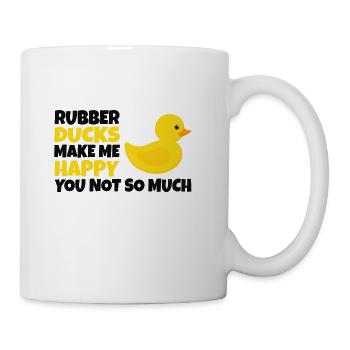 Rubber Duckie - Coffee/Tea Mug - white - Right