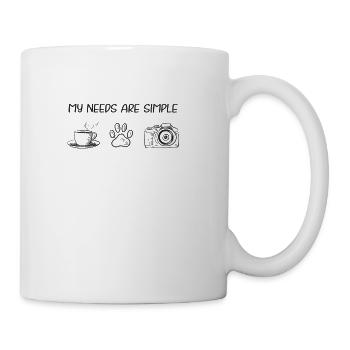 Coffee Dog Camera - Coffee/Tea Mug - white - Right