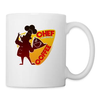Chef Cooking Cook Recipe Meal Delicious Restaurant - Coffee/Tea Mug - white - Right