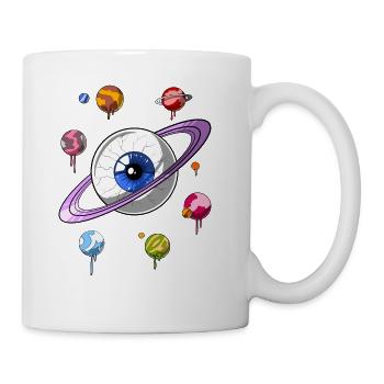 Psychedelic Space - Coffee/Tea Mug - white - Right