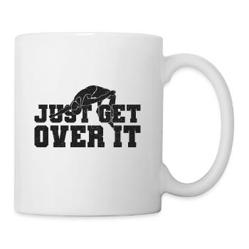high jump - Coffee/Tea Mug - white - Right