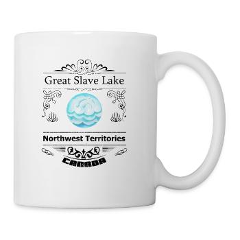 Great Slave Lake Northwest Territories Canada - Coffee/Tea Mug - white - Right