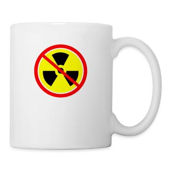 Anti nuclear power Castor nuclear power plants - Coffee/Tea Mug - white - Right