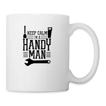 Handyman DIY Hobby Handy Man Fix It Tinkerer - Coffee/Tea Mug - white - Right