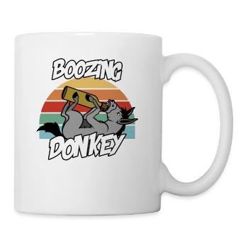 Boozing Donkey - Coffee/Tea Mug - white - Right