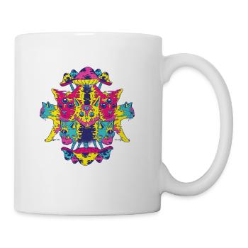 Psycadellic Psychedelic Research Volunteer DMT - Coffee/Tea Mug - white - Right