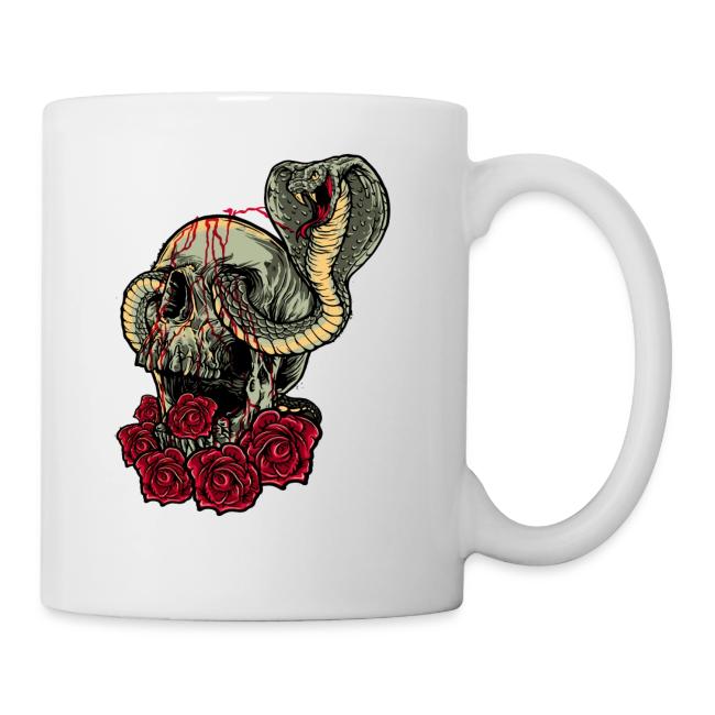 skull and roses tattoo