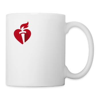 AHA Logo Long Sleeve - Coffee/Tea Mug - white - Right