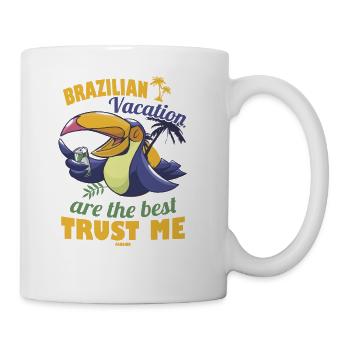 Brazil Rio de Janeiro South America gift - Coffee/Tea Mug - white - Right