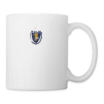 Massachusetts Travels Gift - Coffee/Tea Mug - white - Right