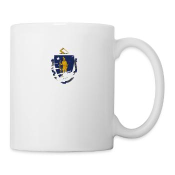 Massachusetts Home Pride Gift - Coffee/Tea Mug - white - Right