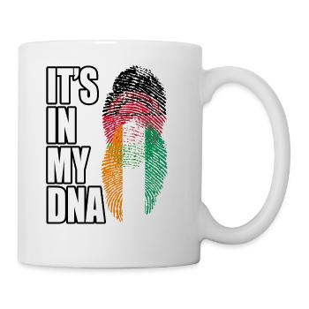 Malawian And Ivorian Mix Heritage DNA Flag - Coffee/Tea Mug - white - Right