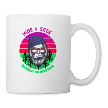 Hide and Seek Champion - Coffee/Tea Mug - white - Right
