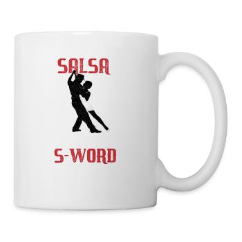Funny Salsa Dance - Coffee/Tea Mug - white - Right