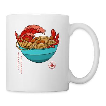 Spaghetti Bolognese - Italian Noodles - Japanese R - Coffee/Tea Mug - white - Right