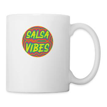 Salsa Vibes Salsa Music and Salsa Dance - Coffee/Tea Mug - white - Right