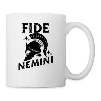 Fide Nemini Latin Language Latin Quote Saying - Coffee/Tea Mug - white - Right