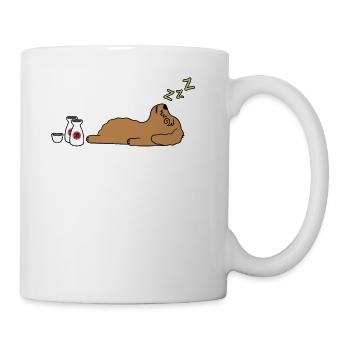 Goldendoodle Sake Drunk - Coffee/Tea Mug - white - Right