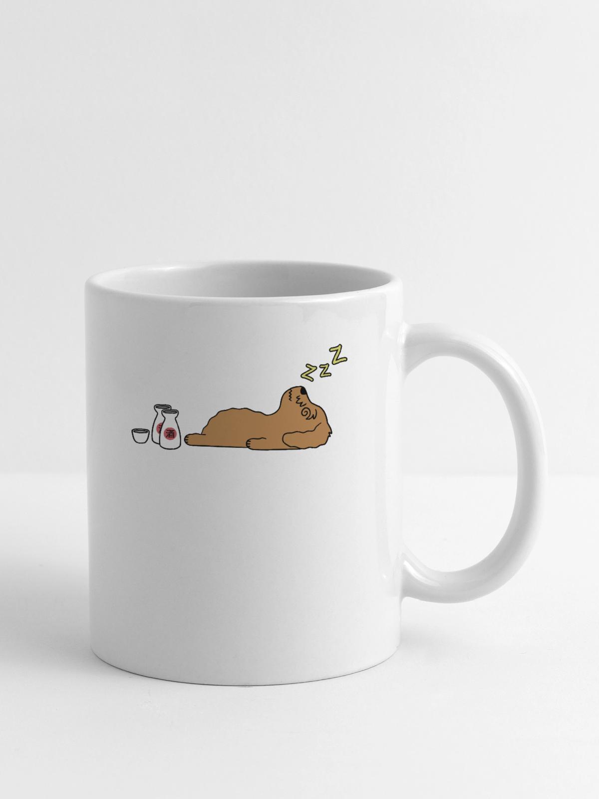 Goldendoodle Sake Drunk - Coffee/Tea Mug - white - Right