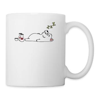 Westie Sake Drunk - Coffee/Tea Mug - white - Right