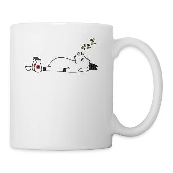 Goat Sake Drunk - Coffee/Tea Mug - white - Right